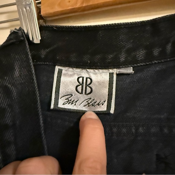 Bill Blass Black Mom Jeans - Picture 4 of 8